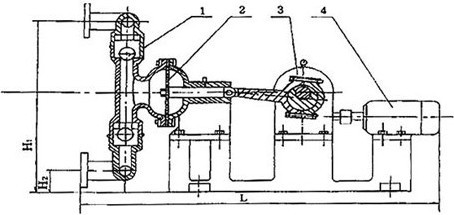 进口电动隔膜泵结构图